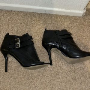 Michael Kors stilletto booties with buckles